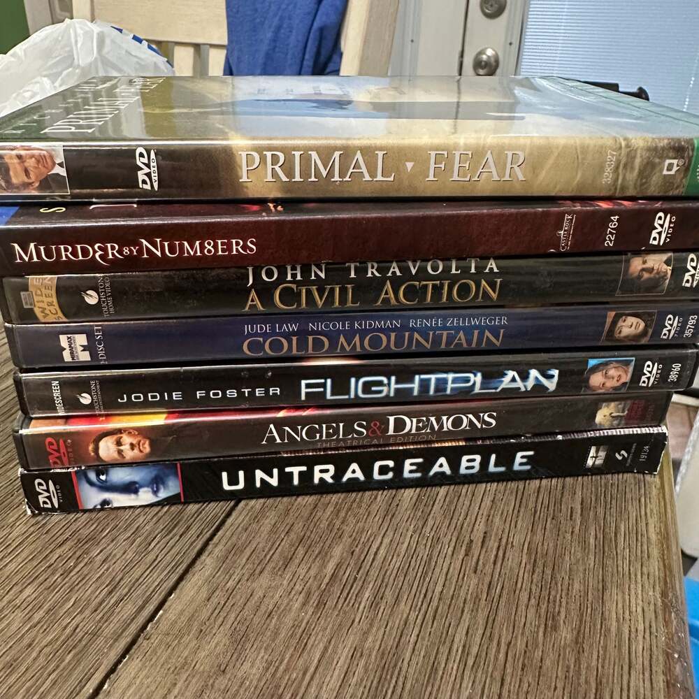 Movie DVD‎ Lot Thriller Action Suspense - Great Condition - Lot of 12